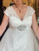 Brautkleid weiß Sachsen - Hoyerswerda Vorschau