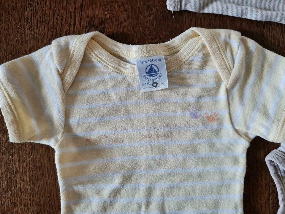 Body Set Gr. 50/56 und 60 (H&M /Petit Bateau) in Stuttgart