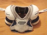 Kleidung : Eis Hockey Brustschutz Bauer 4000 Junior L/G blau weiß Niedersachsen - Itterbeck Vorschau