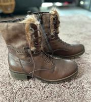 Damen Stiefel Tamaris Leder braun Gr.40 Nordrhein-Westfalen - Herne Vorschau