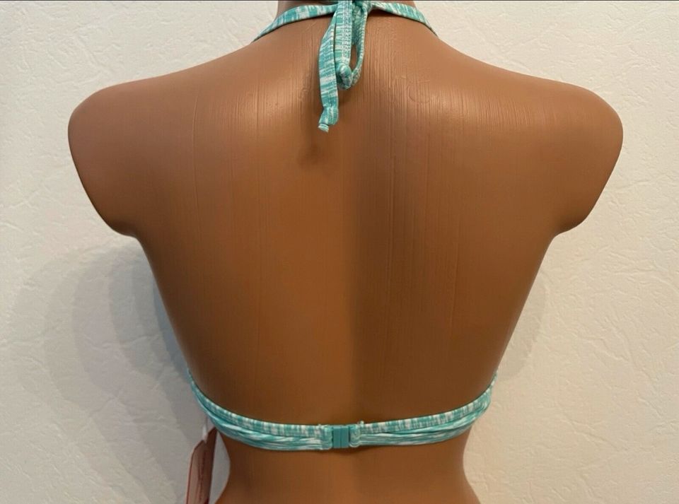 Venice Beach Bikini Oberteil Top Push Up grün 40 A Cup NEU in Rehlingen-Siersburg