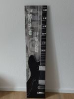 Leinwandbild E-Gitarre schwarz 25 x 125 cm Hessen - Schöneck Vorschau