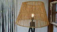 Design Stehlampe  Rattan + Holz Brandenburg - Wusterwitz Vorschau