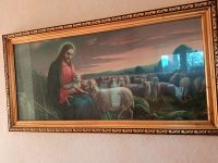 Großes Kunstbild,Jesus mein Hirte,Jesus mit Schafen Sachsen - Auerbach (Vogtland) Vorschau