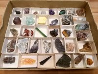 Mineralien/Mineraliensammlung - Konvolut/Lot/Flat/Kiste/Karton 09 Sachsen - Schönfeld Vorschau