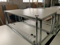 Bosse Modul Space Schreibtisch 200x80 cm weiß, 8x auf Lager Frankfurt am Main - Ostend Vorschau