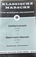 Orchesternoten Partitur Defiliermarsch Steinmetz-Marsch Rheinland-Pfalz - Mainz Vorschau