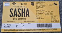 SASHA Konzert - THIS IS MY TIME - Die Show! 18.05.2024 Stuttgart Baden-Württemberg - Neuhausen Vorschau
