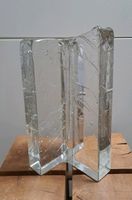 Größe Vintage Solifleur Glasblockvase Vase Glas  Block 70er Nordrhein-Westfalen - Wermelskirchen Vorschau