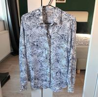 Bluse weiß/blau von H&M Hessen - Bad Emstal Vorschau