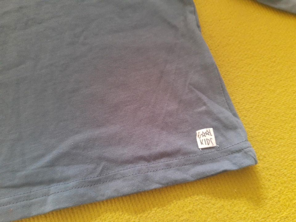 Basic Shirt, Langarmshirt, Größe 86, Vertbaudet, graublau in Dohna