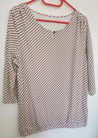 3/4 Arm Shirt weiß gemustert Gr.S 36/38 Viskose Vivance Neu Brandenburg - Beeskow Vorschau