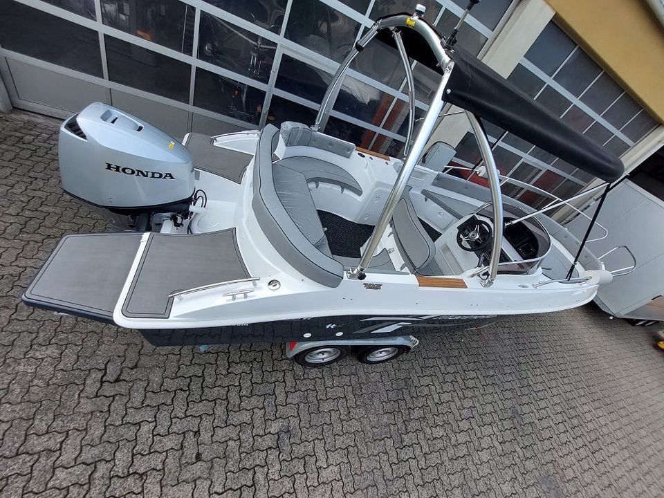 Sportboot Marinello Eden 22 +Honda135+Trailer+Wakeboardtower in Stadtprozelten