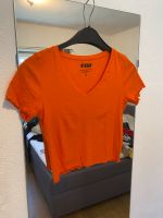 Oranges Kurzarm Shirt Bayern - Untergriesbach Vorschau