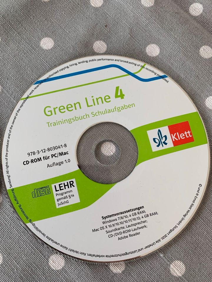 Englisch ❤️ Green Line 4 Bayern ❤️ CD Rom in Reichertshofen