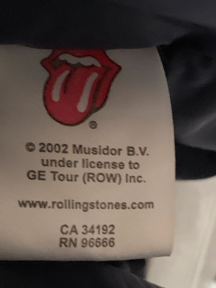 Rolling Stones Anorak Konzert 03.2002 in Stadum