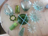 grüne Glas Vase Schale Kerze Deko Artikel Hessen - Baunatal Vorschau