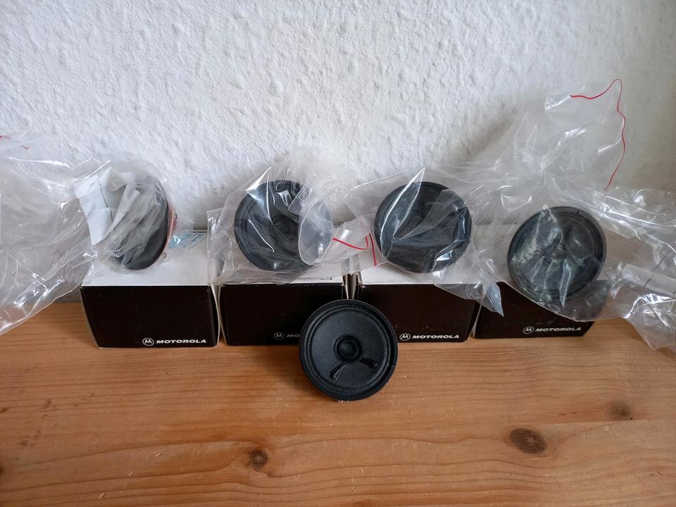 5x Lautsprecher 24Ohm Motorola 24 Ohm NOS in Dresden