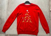 Roter Weihnachtspullover Gr. 36 Niedersachsen - Damme Vorschau