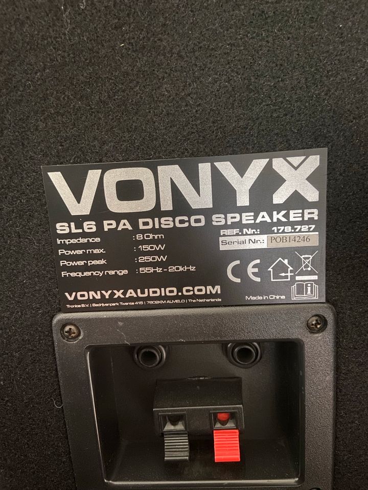 Vonyx 178.727 SL6 PA Lautsprecher in Herne