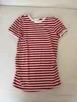 T-Shirt Umstandsshirt Shirt H&M Mama Gr. XS rot weiß Rheinland-Pfalz - Haßloch Vorschau