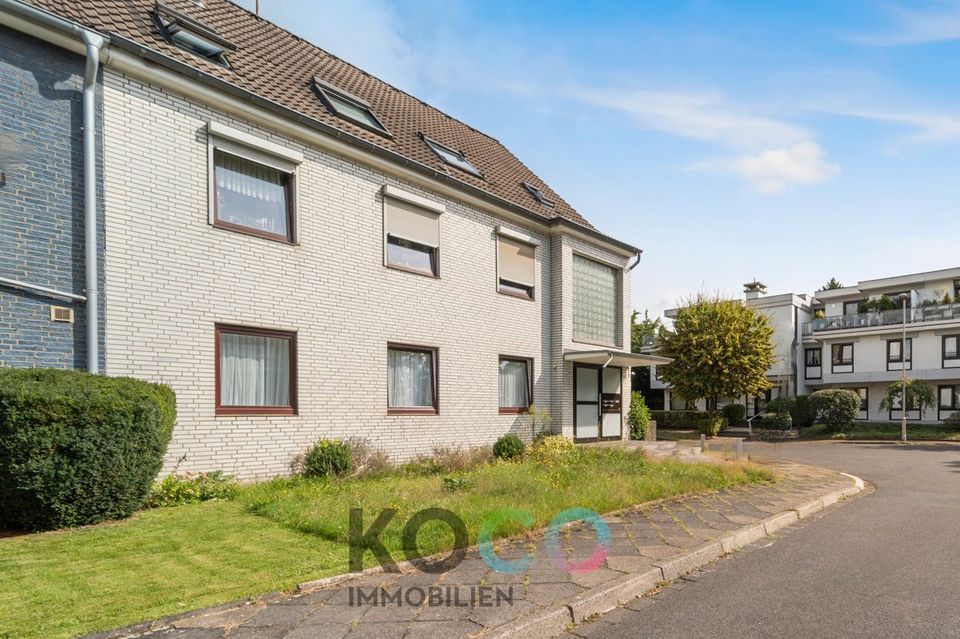 Moderne 5-Zimmer-Wohnung mit Garten und Garage als Kapitalanlage! Fußläufig zum Schlosspark Eller! in Düsseldorf