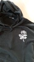 Sweatshirt Kapuzenpulli Hoodie schwarz Rose; Shein; Größe XS Baden-Württemberg - Dettingen an der Iller Vorschau