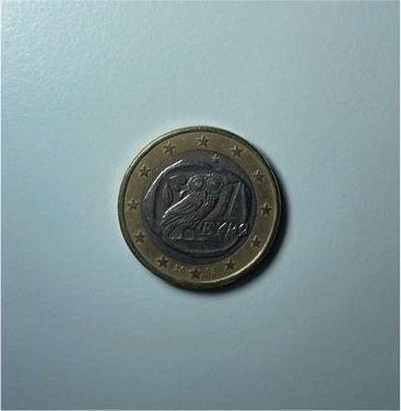 1 Euro € Münze Griechenland 2003 in Berlin