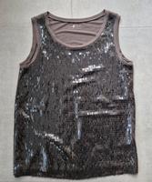 LUISA CERANO Damen Top Shirt ohne Arm mit Pailletten Hessen - Rödermark Vorschau