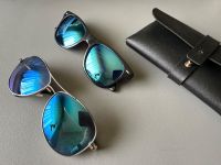 ⭐️ 2 Sonnenbrillen blau verspiegelt mit Hülle ⭐️ Baden-Württemberg - Aalen Vorschau