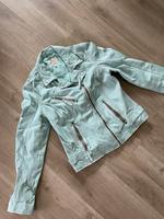SOCCX Original Leder Damen Jacke Übergangsjacke türkis Gr. 38/ M Leipzig - Connewitz Vorschau