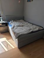 Boxspringbett grau 140 x 200 m ohne topper Bayern - Baar-Ebenhausen Vorschau