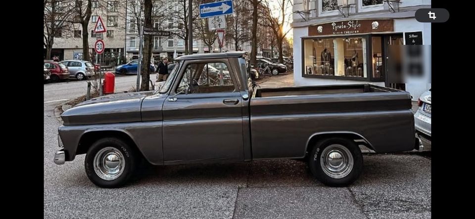 Hot rod-custom-Chevy c10 bj 66 in Tangstedt 