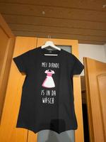 T-Shirt mei Dirndl is in da Wäsch Größe M 1x getragen Bayern - Rohrbach Vorschau
