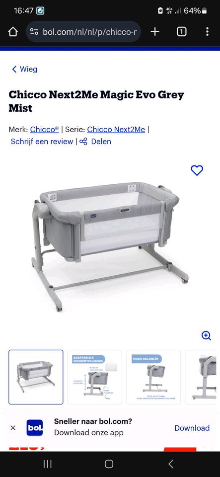 Chicco next 2 me magic co-sleeper in Gronau (Westfalen)