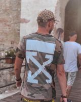 Off-White Arrow C/O Virgil Abloh Reconstructed Camouflage T-Shirt Baden-Württemberg - Gengenbach Vorschau