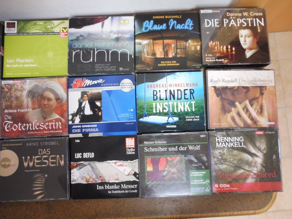 DER TOTENZEICHNER Veit Etzold Hörbuch 6 Cds Thriller Krimi in Rain Lech