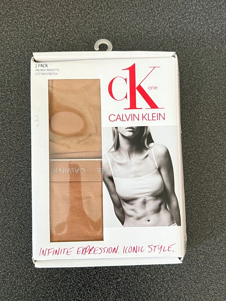 Doppelpack CK One Calvin Klein Bralette Bustier BH Top XS 34 NEU in Hessen  - Kassel | eBay Kleinanzeigen ist jetzt Kleinanzeigen