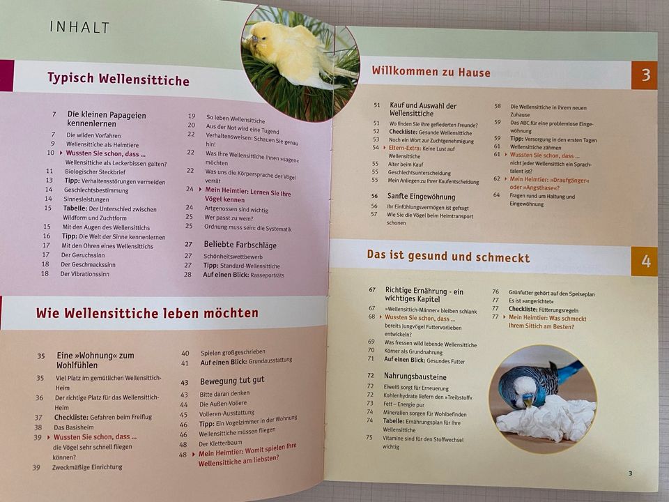 Mein Wellensittich Tiersitter-Pass, Aktivtest, Rundum gesund Buch in Frankfurt am Main