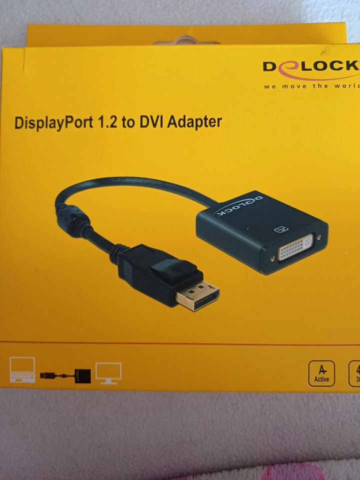 DisplayPort 1.2 to DVI Adapter in Berlin