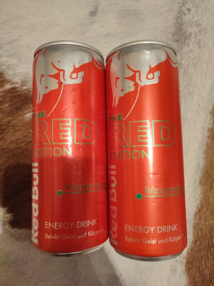Red Bull rot Limited Edition Red watermelon in Neckargemünd