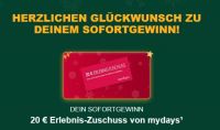 mydays 20€ Gutschein Geschenkgutschein Bayern - Augsburg Vorschau