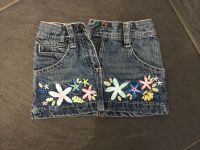 Jeansrock mit Blümchen, Größe 80 Baden-Württemberg - Ilvesheim Vorschau