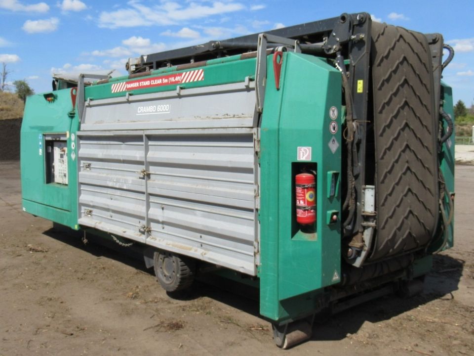 containermobiler Vorzerkleinerer Komptech Grambo 6000 in Wurzen