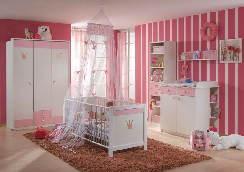 Babyzimmer Cinderella 5 Teilig Weiß Rosa Krone Neu in Essen -  Essen-Katernberg | eBay Kleinanzeigen ist jetzt Kleinanzeigen