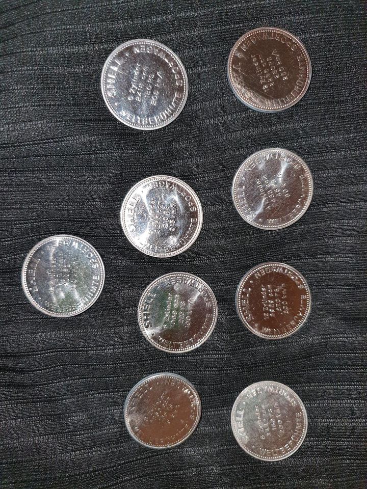 Shell sammelmünzen in Wiesloch