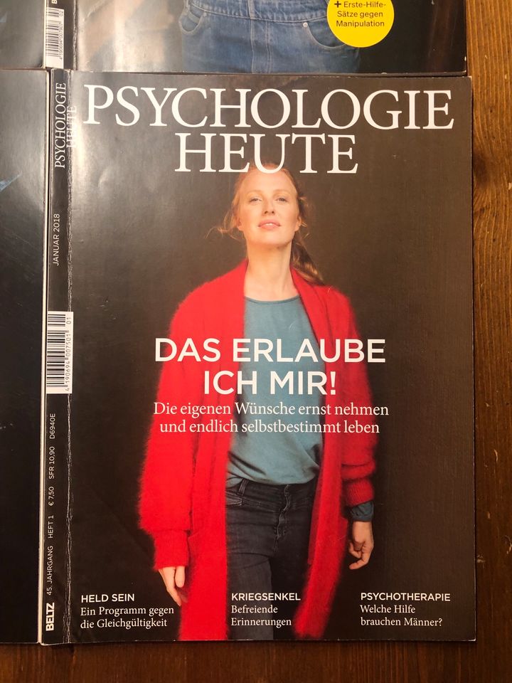 Acht Psychologie heute/ Zeitschrift in Regensburg
