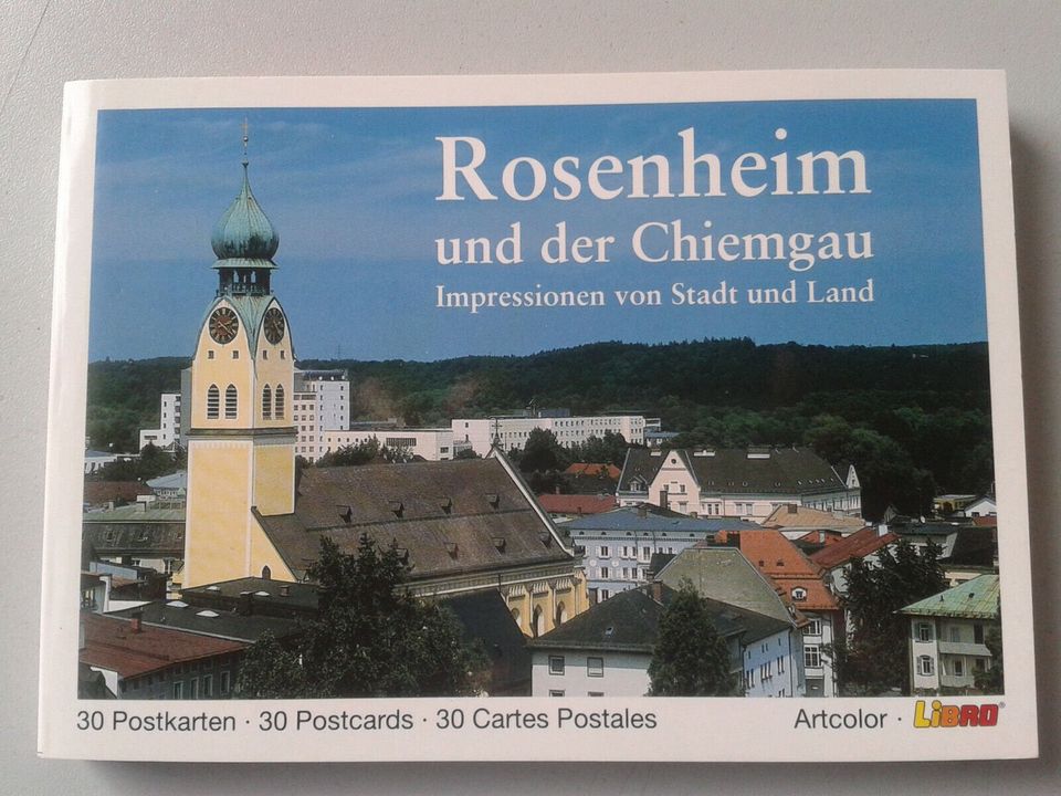 Postkartenbuch Rosenheim und der Chiemgau 30 Postkarten Postcross in Hamm