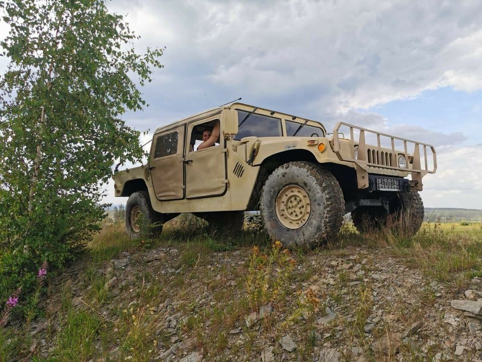 Humvee Hummer H1 selber fahren US Army Gutschein Geschenk in Markneukirchen