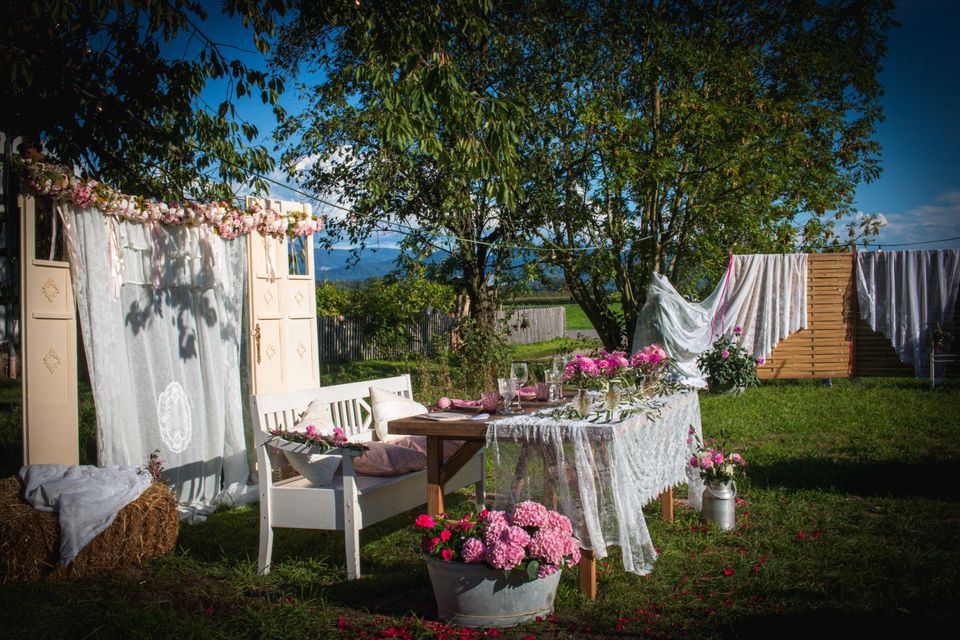 LEIHEN | Willkommensschild | Staffelei | Leiter | Hochzeit in Kappelrodeck